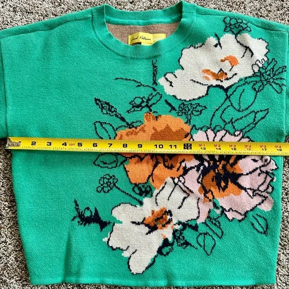 Maeve Floral Knit Sweater - Picture 6 of 8